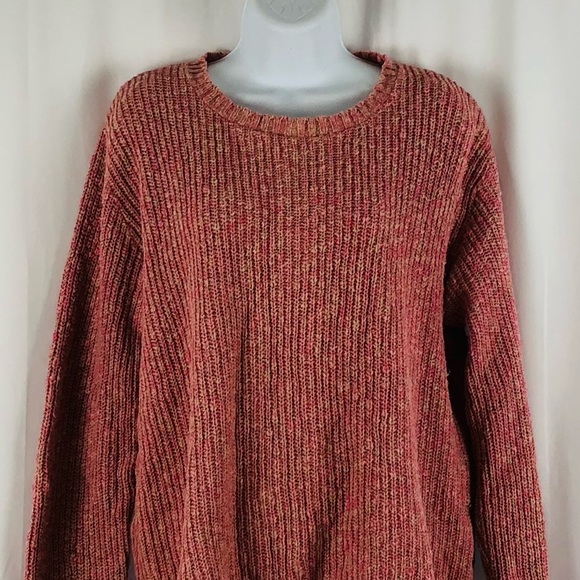 L.L.Bean Vintage Cotton pullover sweater L - Picture 3 of 13